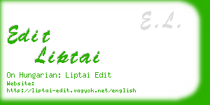 edit liptai business card